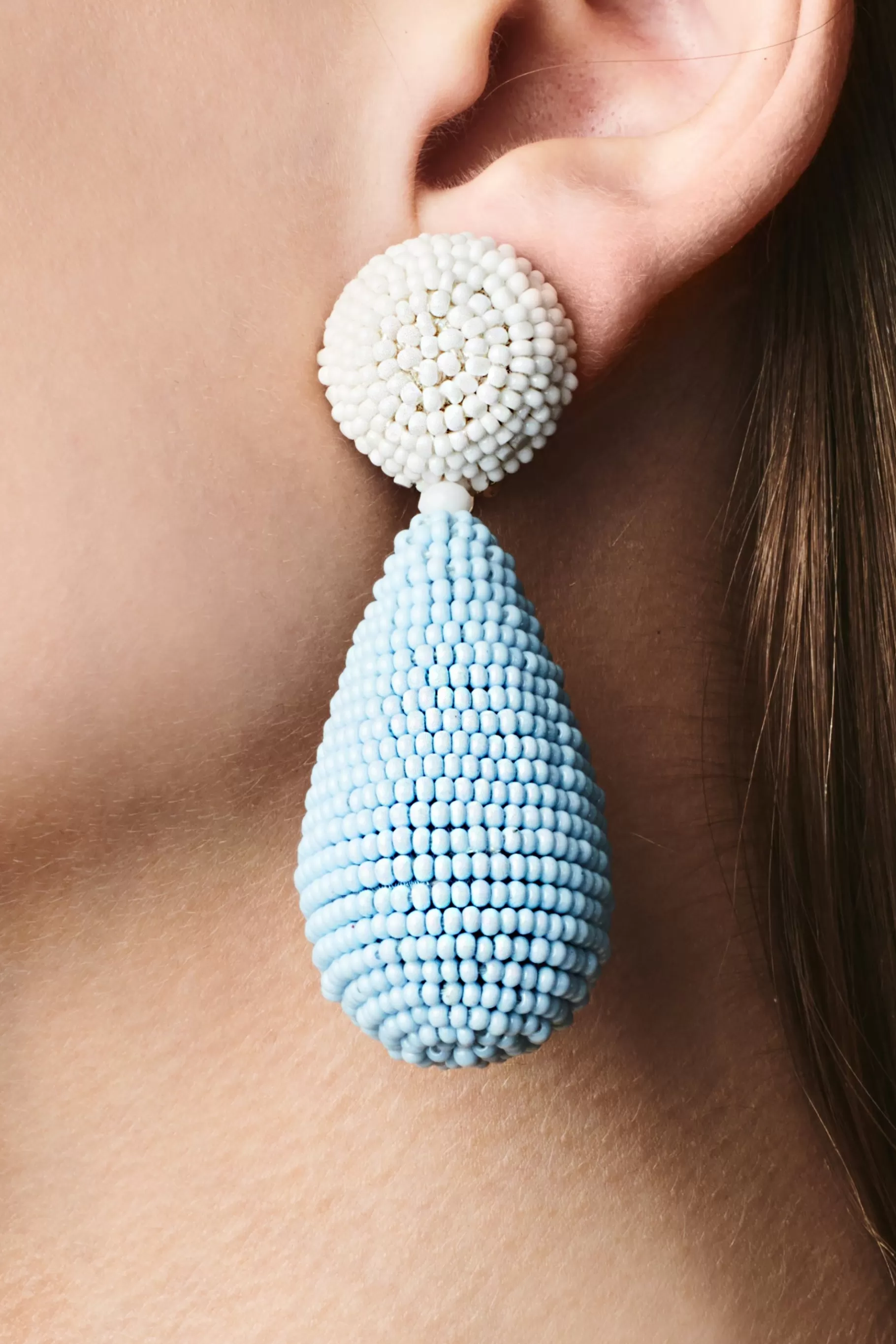 Earrings-Sachin & Babi Earrings Alena Earrings-Smooth Beads