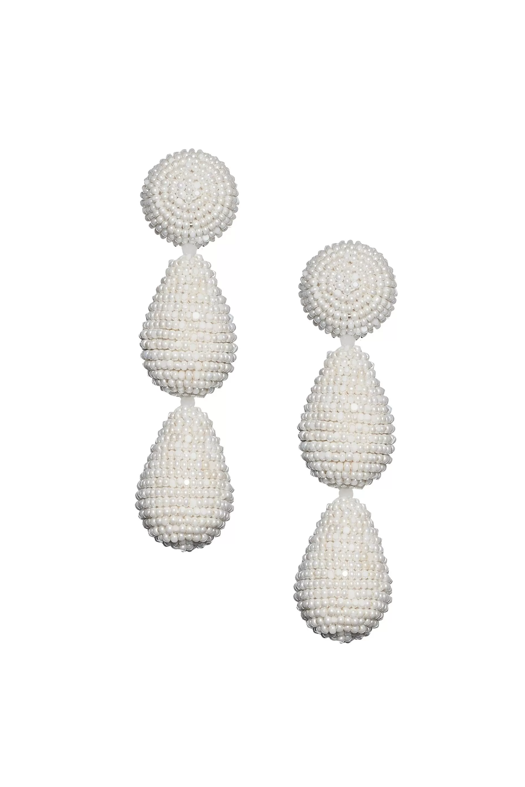 Earrings-Sachin & Babi Earrings Arielle Earrings-Smooth Beads