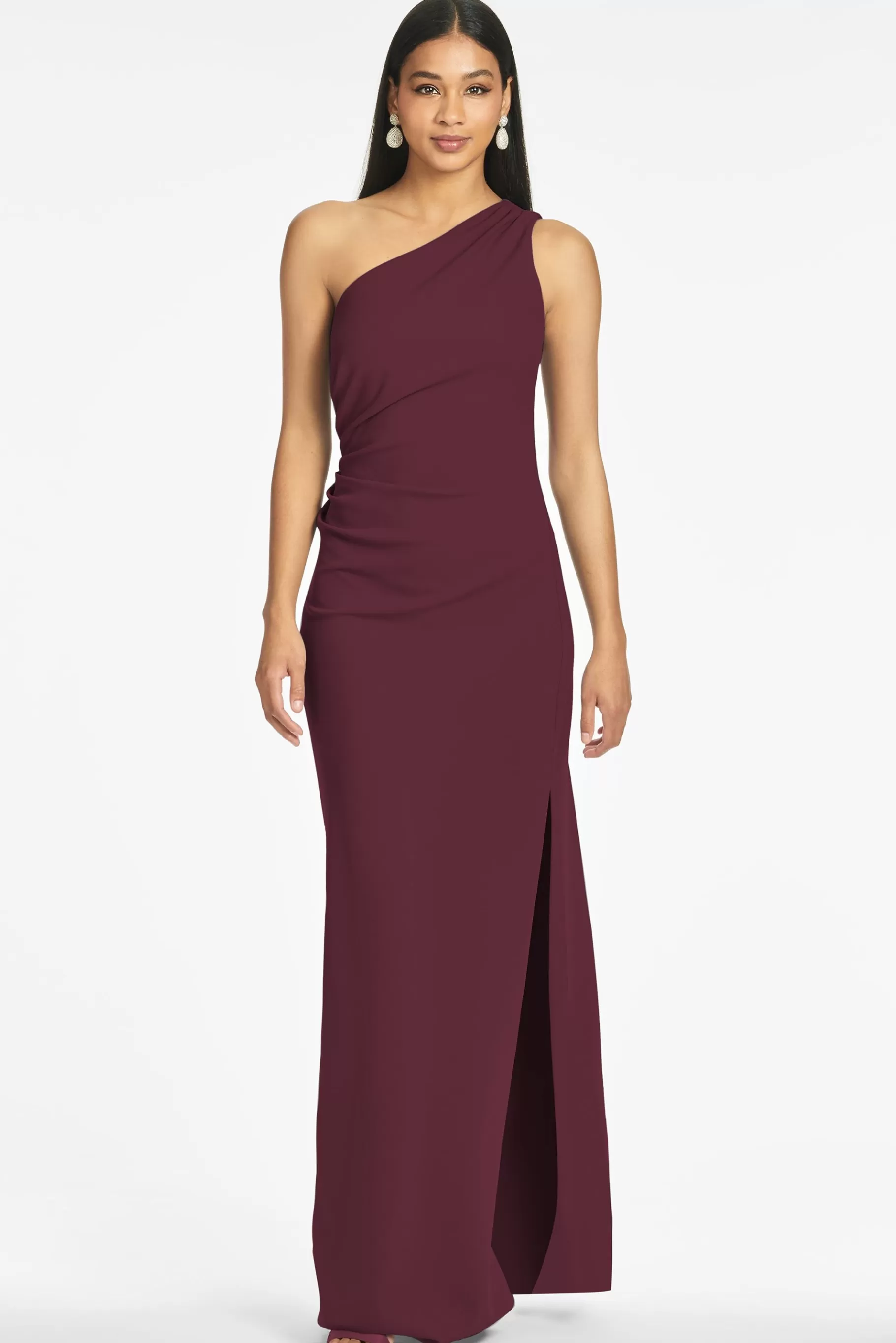 Gowns-Sachin & Babi Gowns Cece 4-Way Stretch Crepe Gown