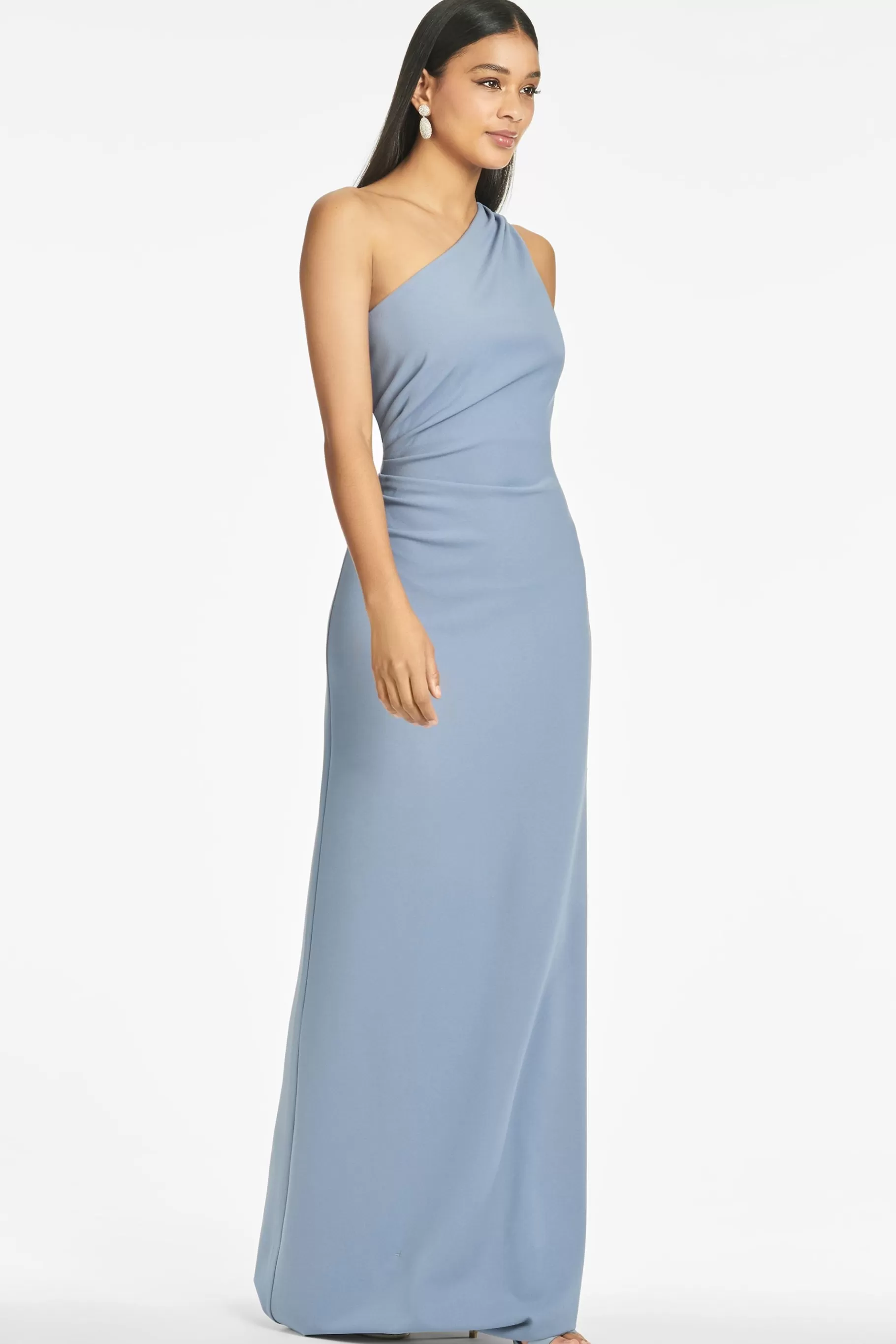 Gowns-Sachin & Babi Gowns Cece 4-Way Stretch Crepe Gown