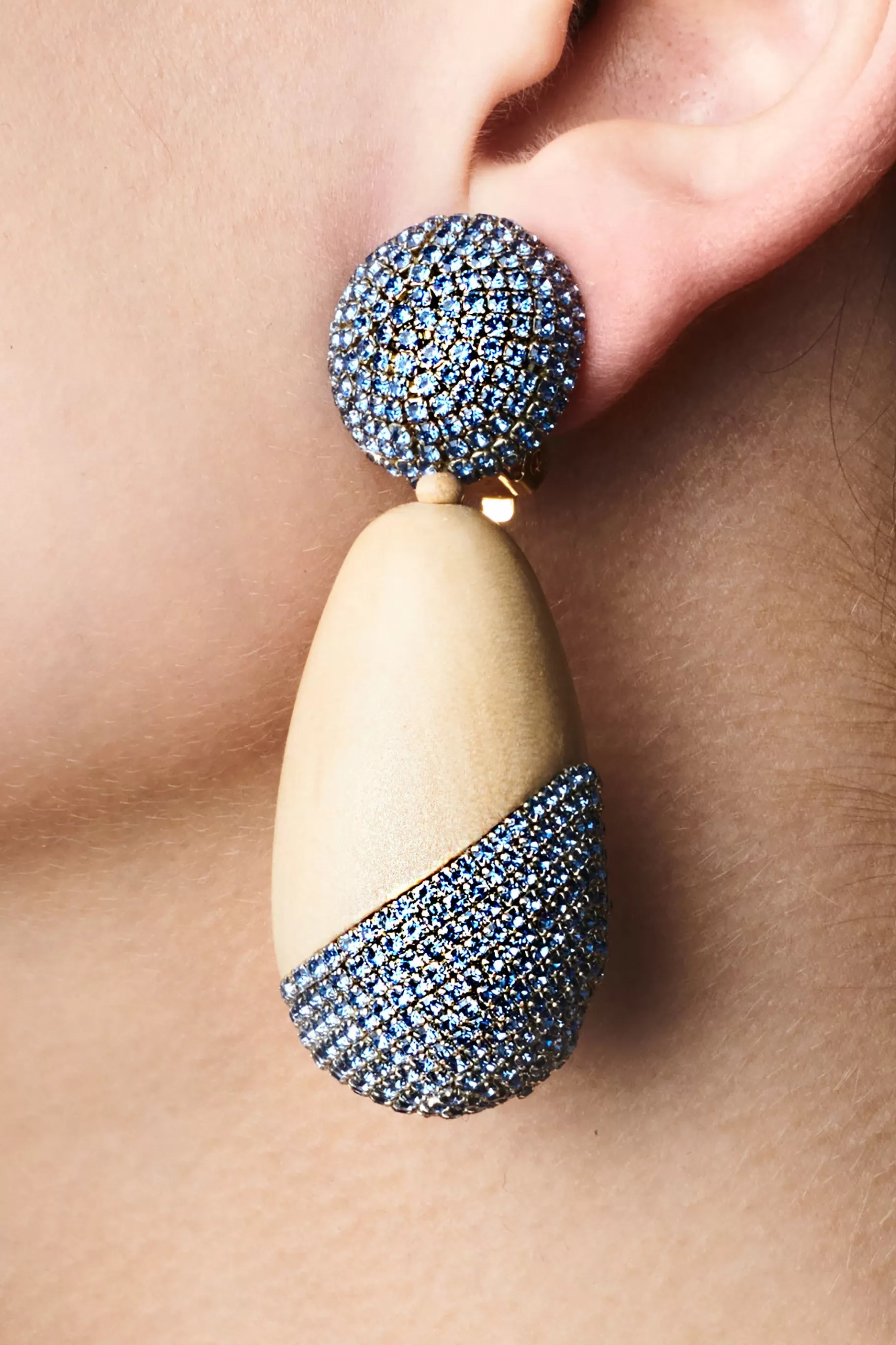 Earrings-Sachin & Babi Earrings Christina Earrings-Wood/Crystals