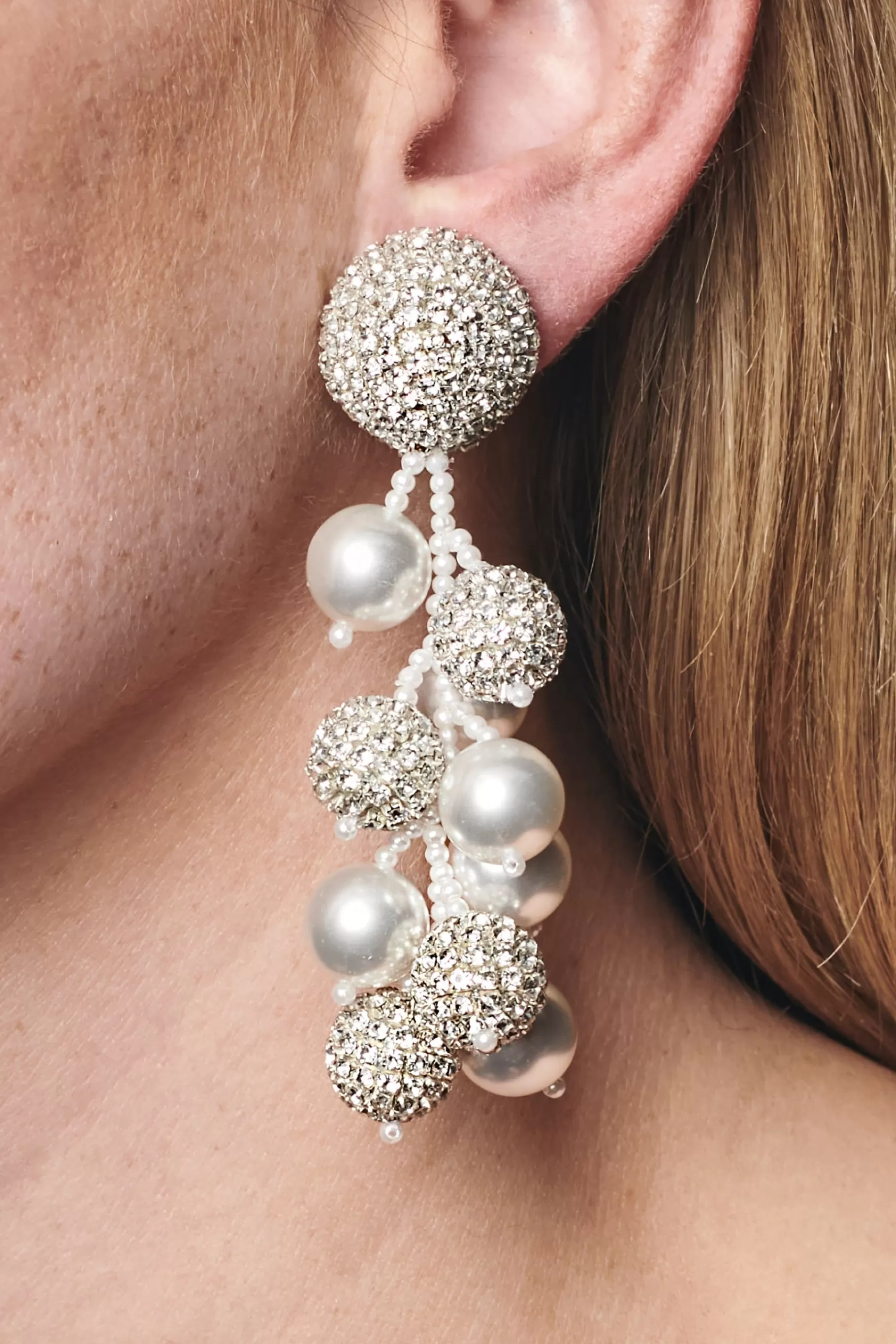 Earrings-Sachin & Babi Earrings Coconut Earrings-Crystals/Pearls