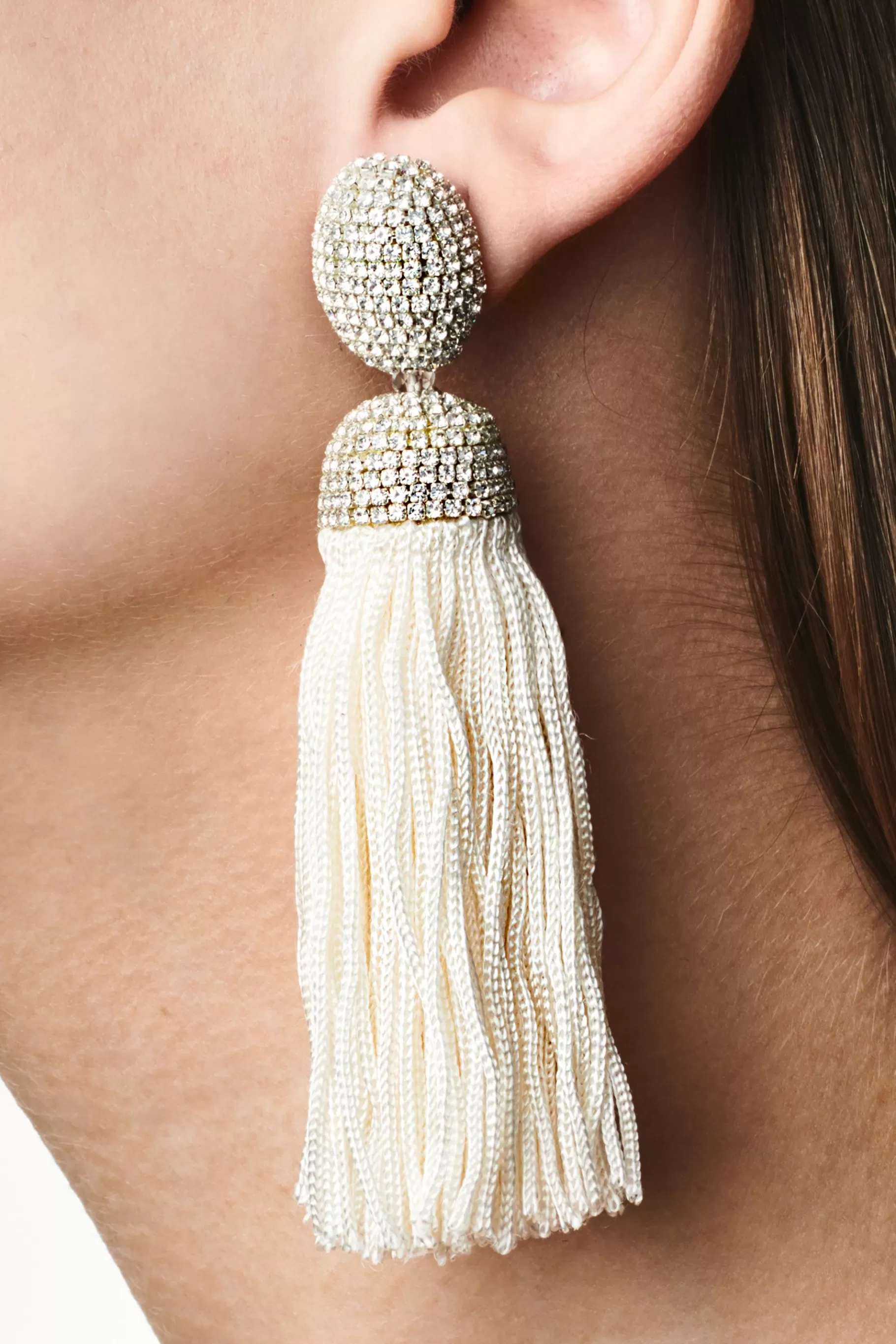 Earrings-Sachin & Babi Earrings Hilary Earrings-Crystals/Thread