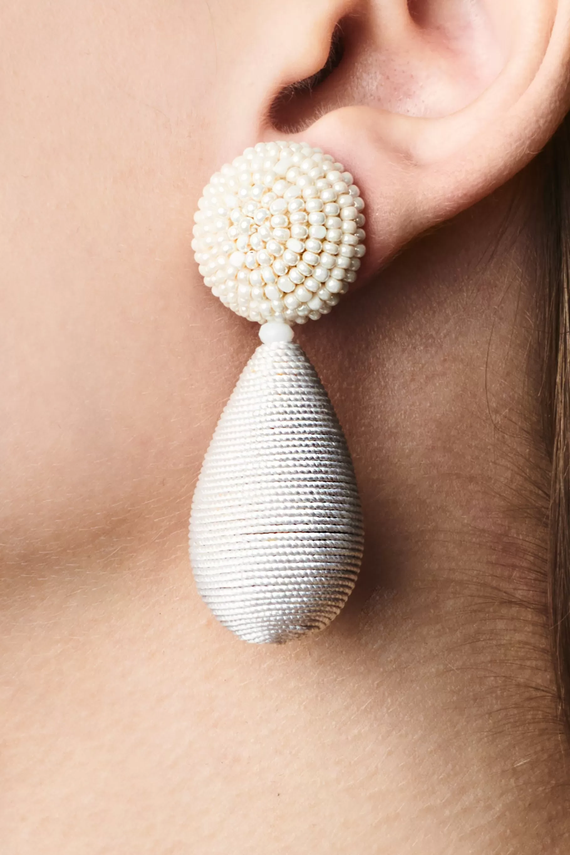 Earrings-Sachin & Babi Earrings Lottie Earrings-Smooth Beads/Thread