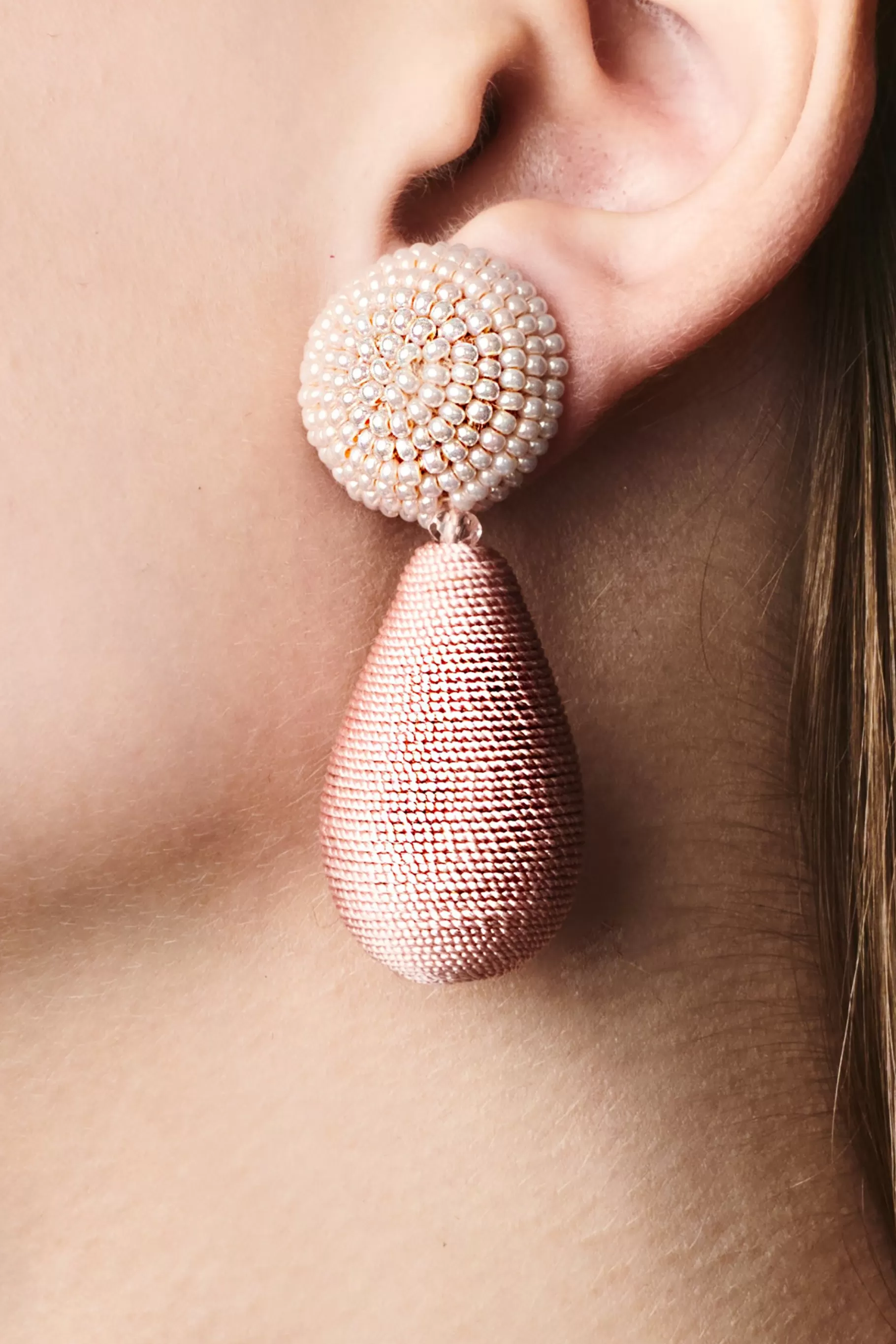 Earrings-Sachin & Babi Earrings Lottie Earrings-Smooth Beads/Thread
