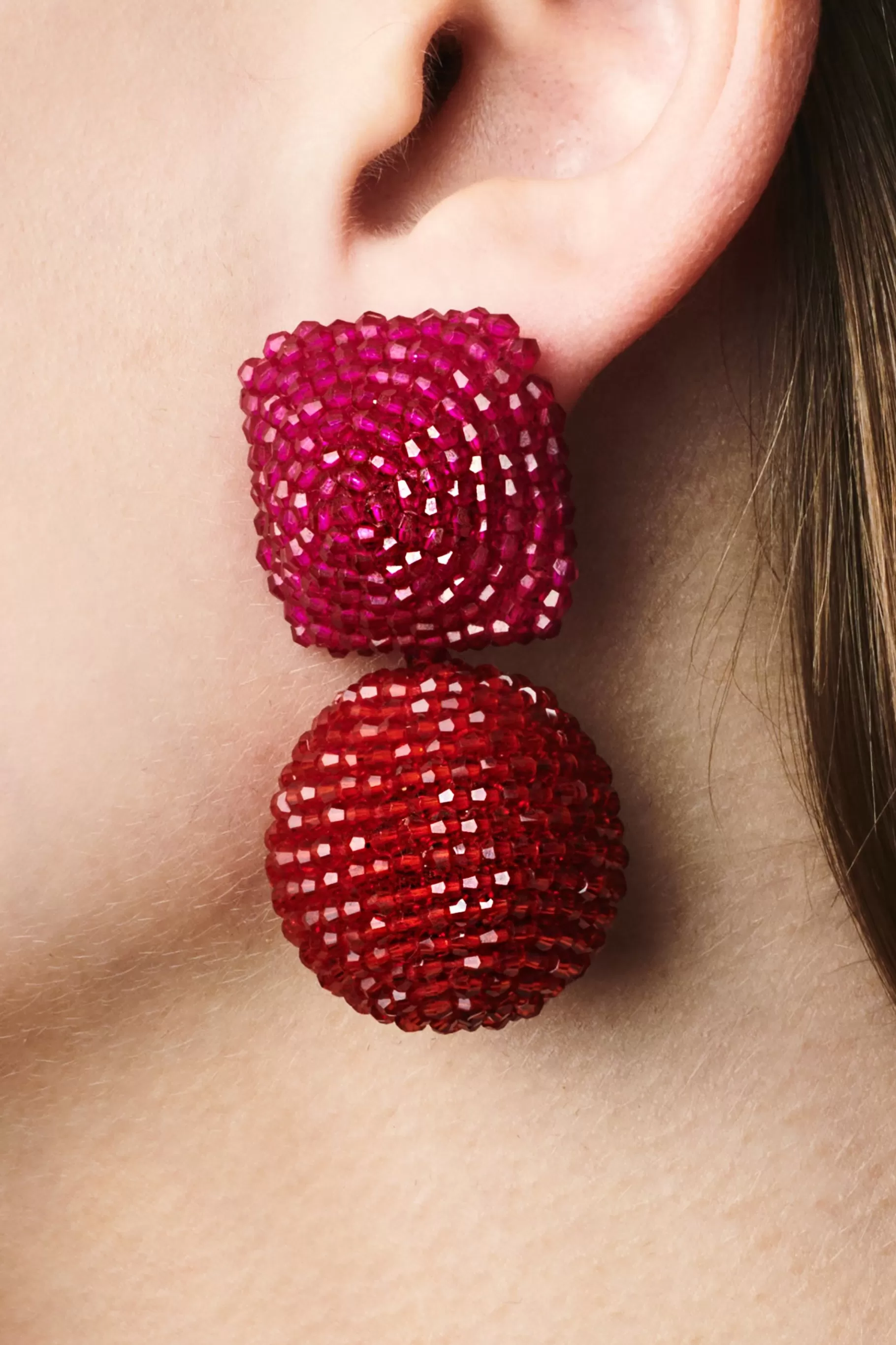Earrings-Sachin & Babi Earrings Lydia Earrings-Faceted Beads