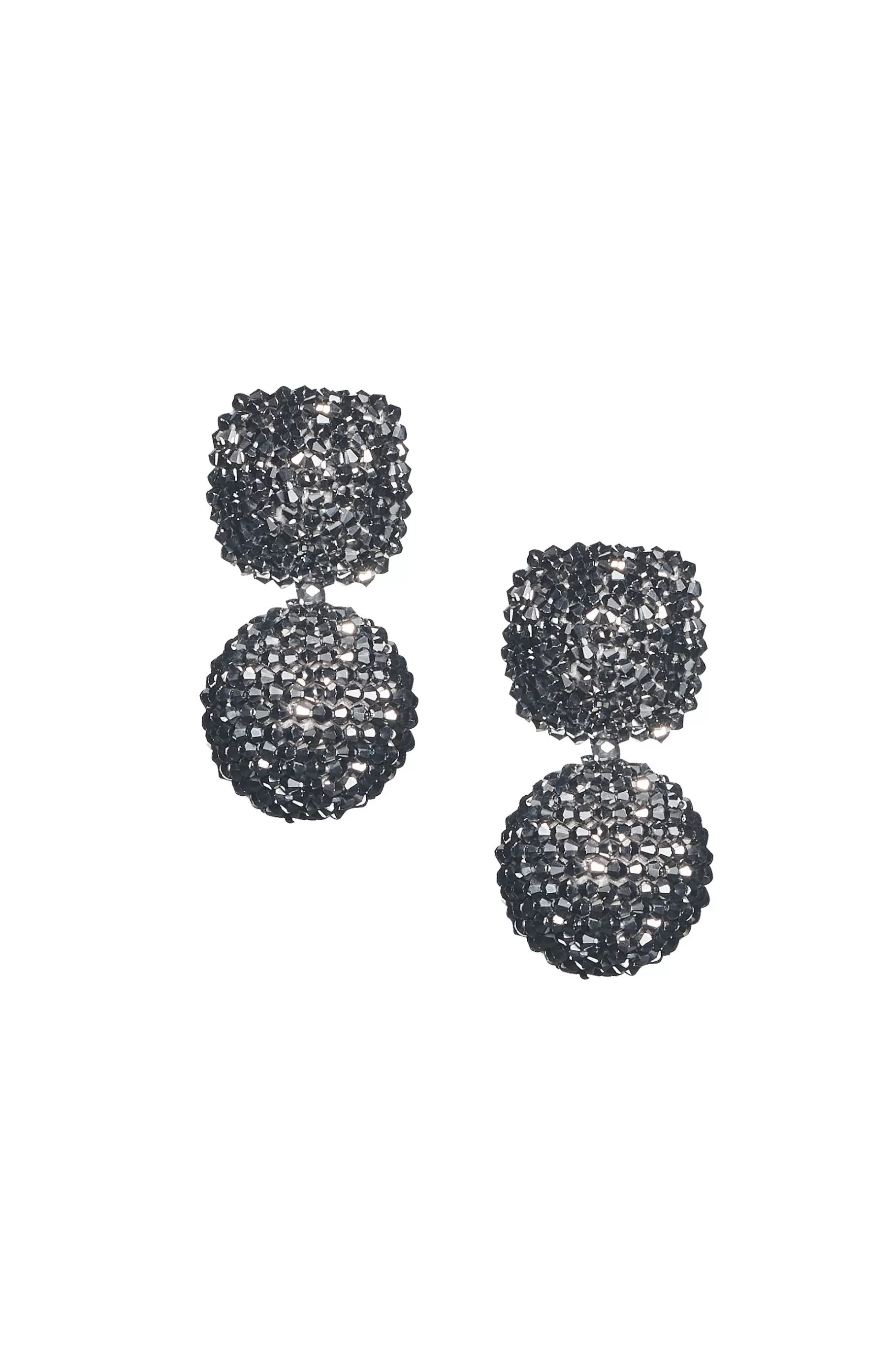 Earrings-Sachin & Babi Earrings Lydia Earrings-Metallic Beads