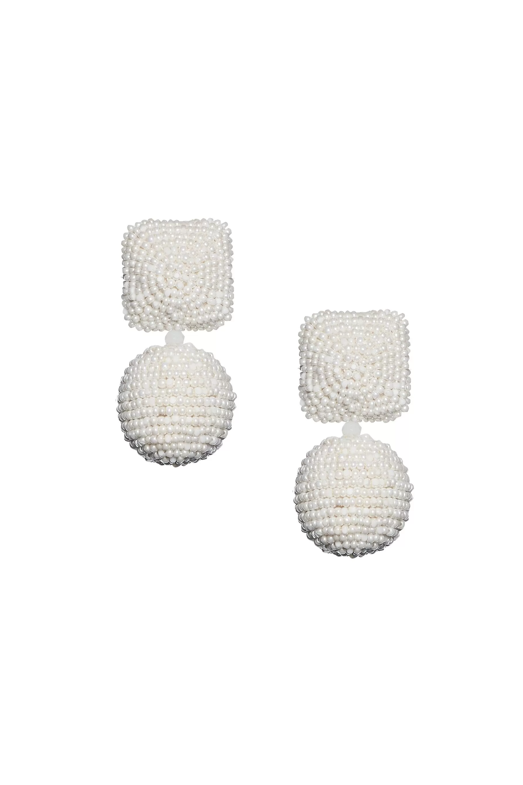 Earrings-Sachin & Babi Earrings Lydia Earrings-Smooth Beads