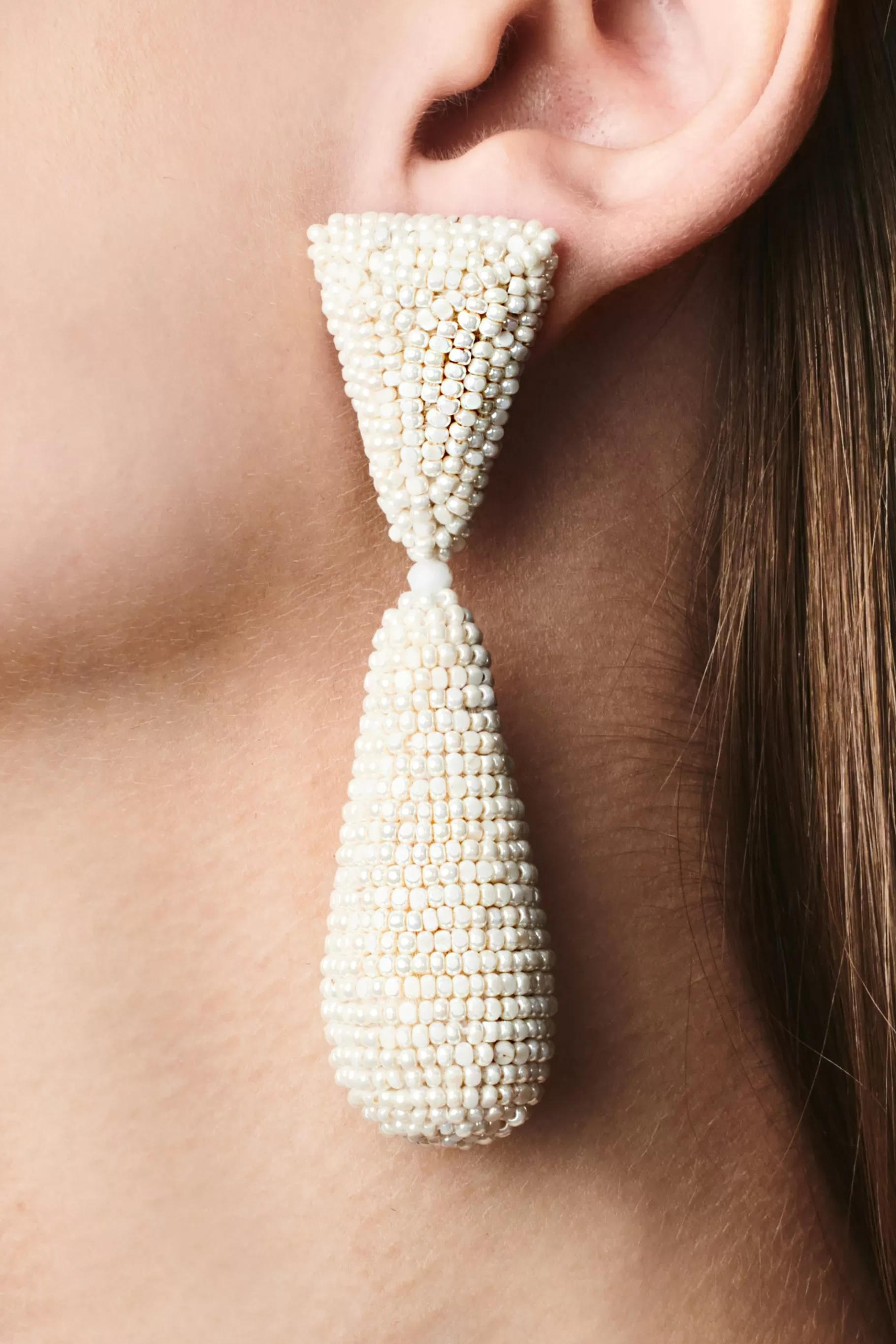 Earrings-Sachin & Babi Earrings Rhea Earrings-Smooth Beads