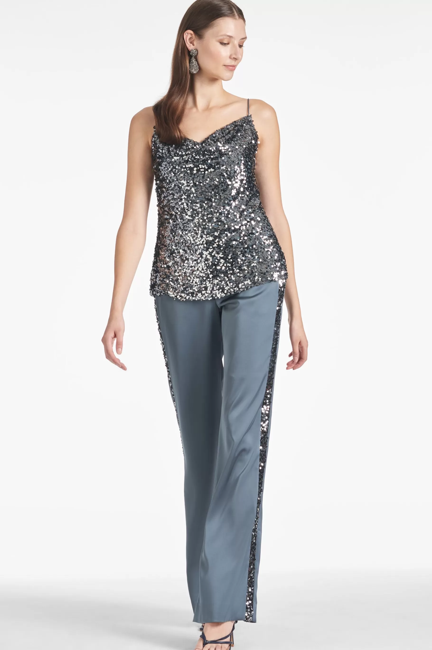 Pants & Jumpsuits-Sachin & Babi Pants & Jumpsuits Tuxedo Sequin Alli Pant