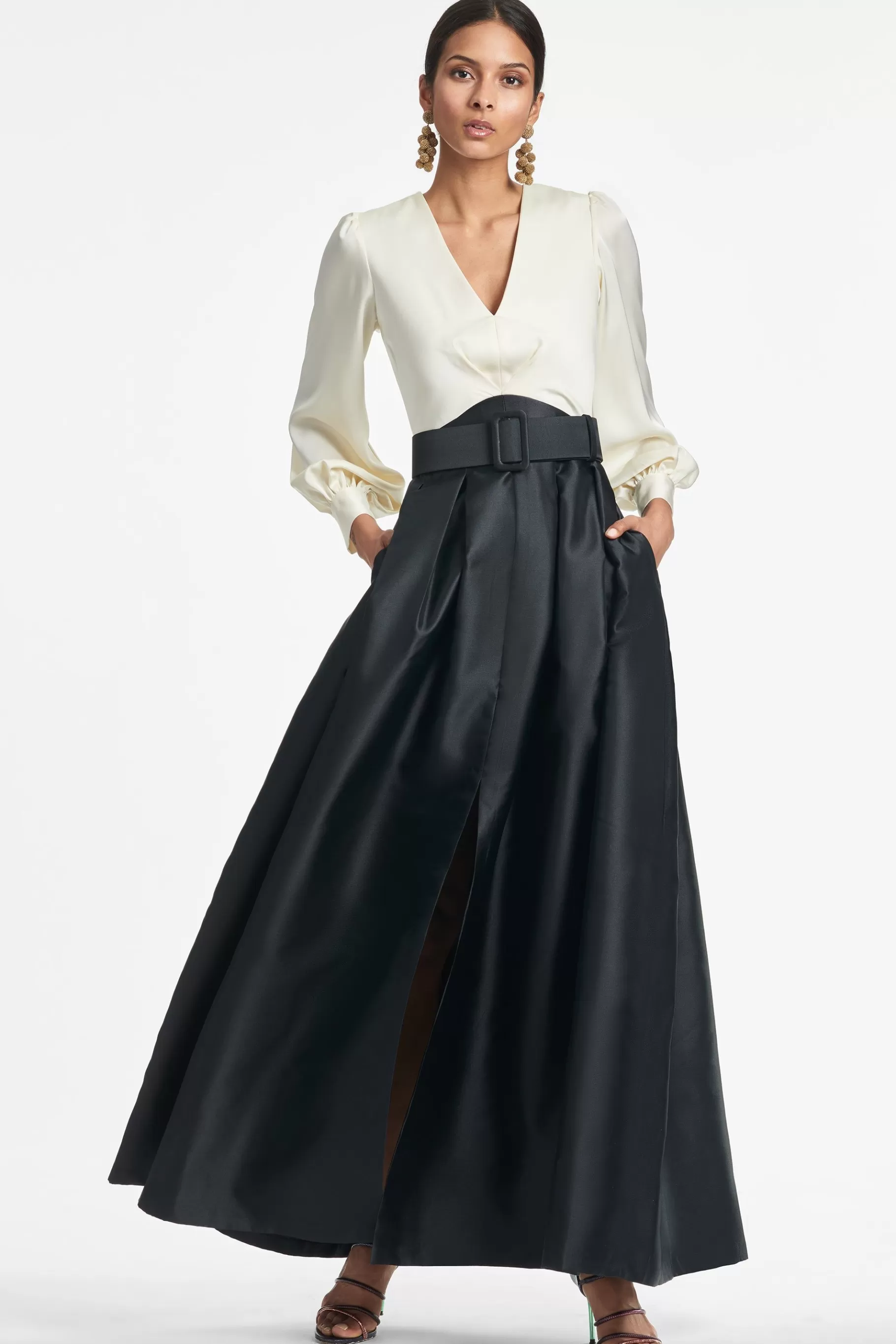 Gowns-Sachin & Babi Gowns Zoe Gown-Ivory/