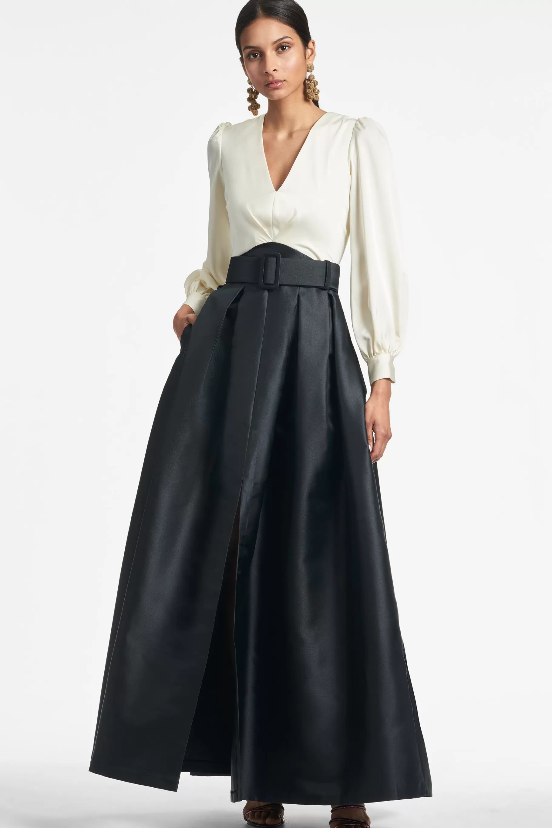 Gowns-Sachin & Babi Gowns Zoe Gown-Ivory/